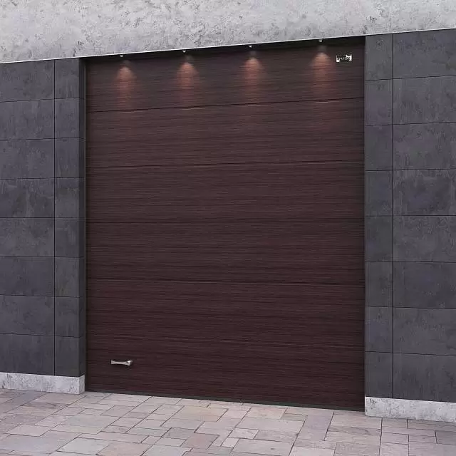 Теплые гаражные ворота ALUTECH Prestige 2500x3000 мм