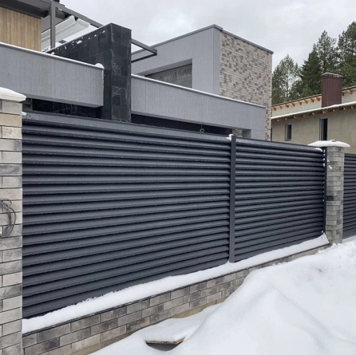 Забор жалюзи F-серия